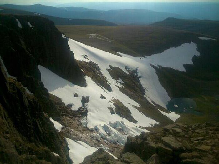 Cairn Lochan in the Cairngorm Mountains of Scotland