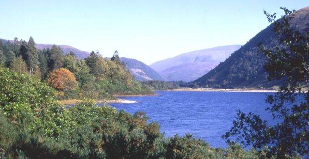 Loch Dughaill near Achnashellach in NW Scotland
