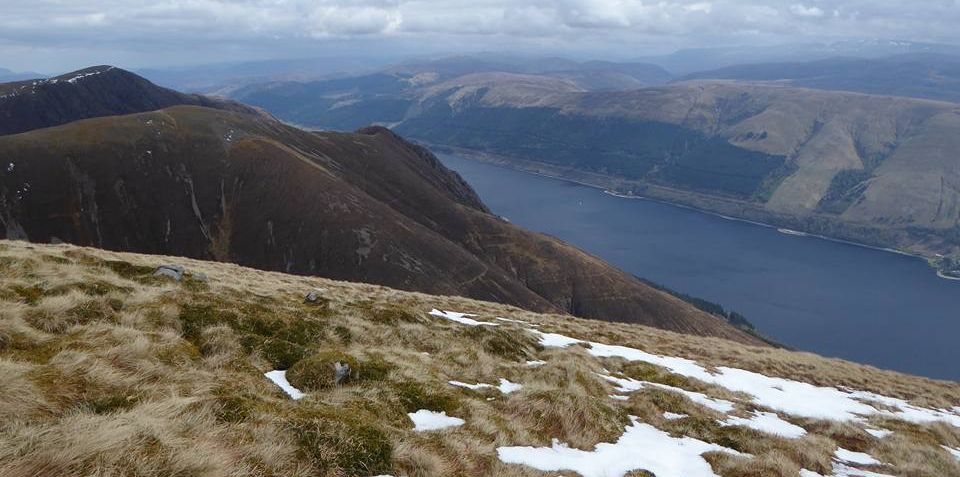 Loch Lochy from Meall na Teanga