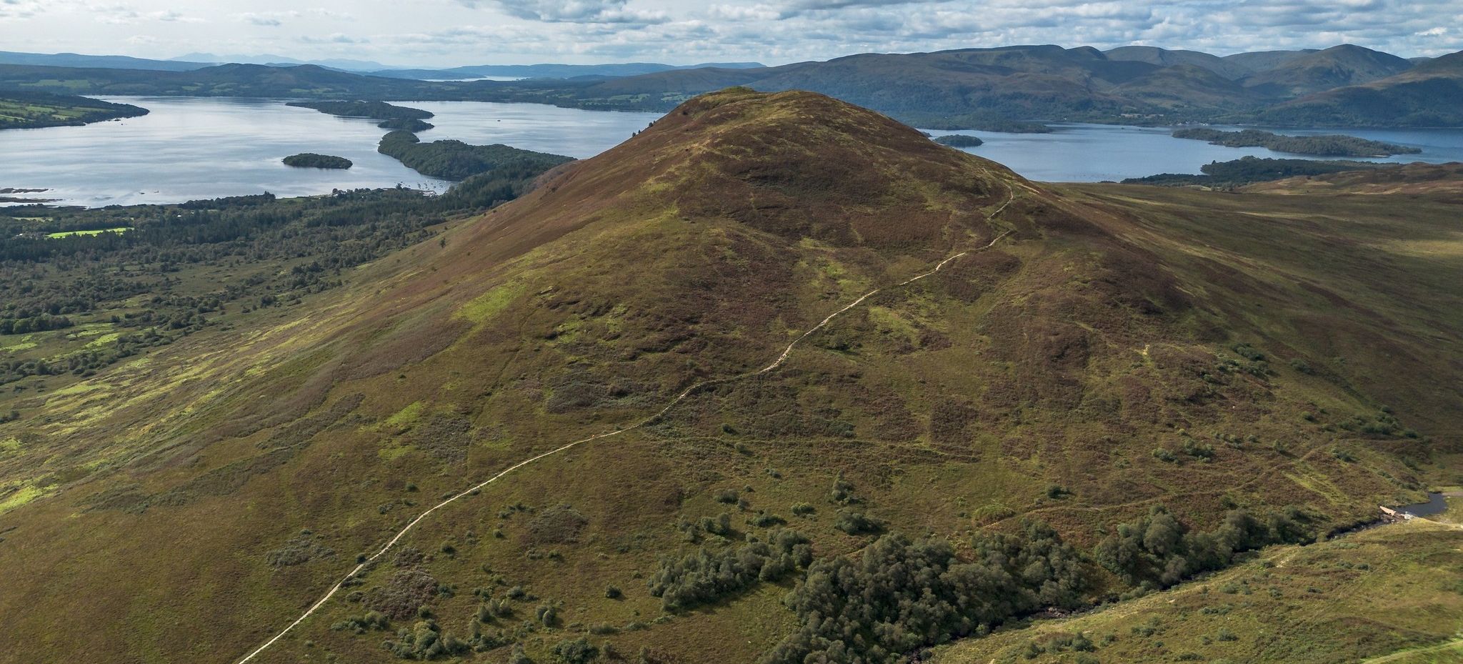 Approach to Conic Hill