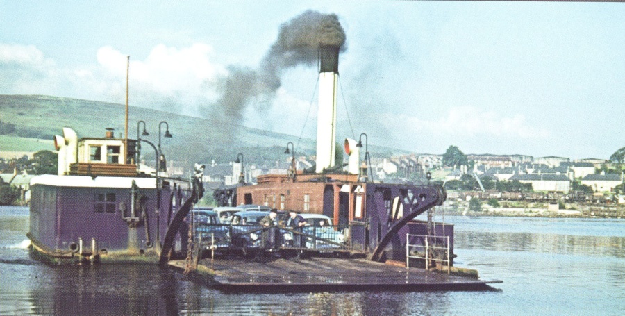 Former Ferry at Erskine across the River Clyde