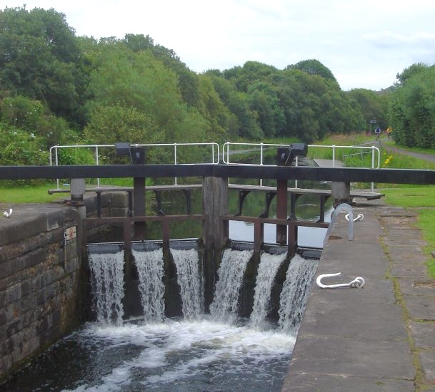 Lock 27 at Temple on The Forth and Clyde Canal