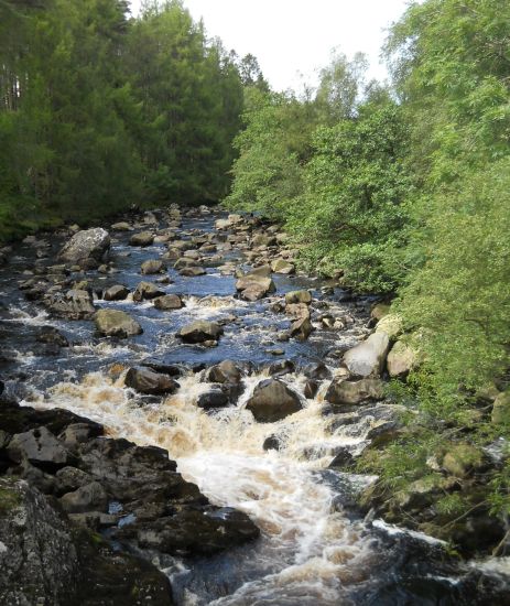 Water of Minnoch from Stroan Bridge in Glen Trool