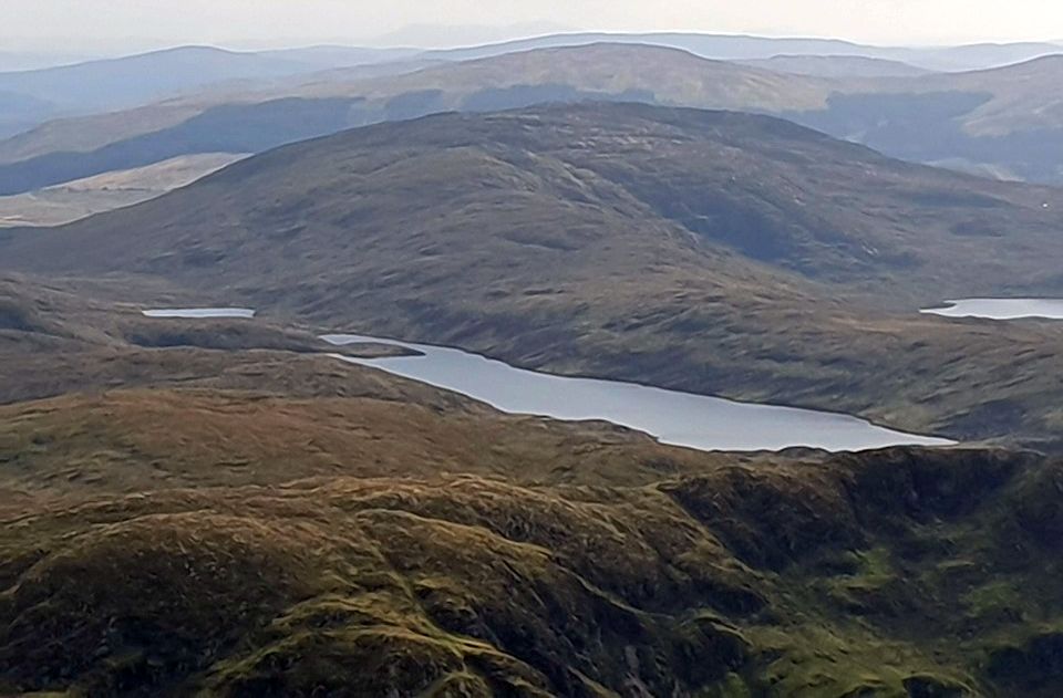 Galloway Hills and Lochs from The Merrick