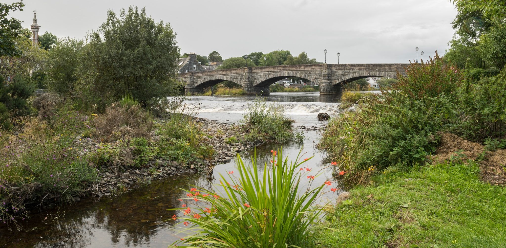 The Bridge over the River Cree in Newton Stewart