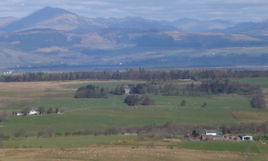 Ben Lomond on ascent to Spout of Ballochleam