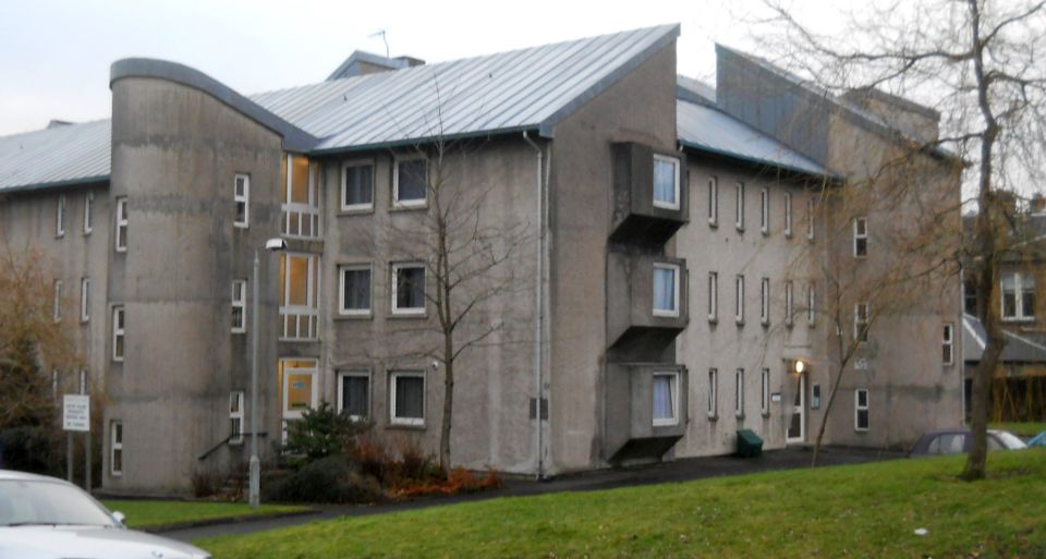 "Lister" building of Glasgow University in Kelvinside district of Glasgow