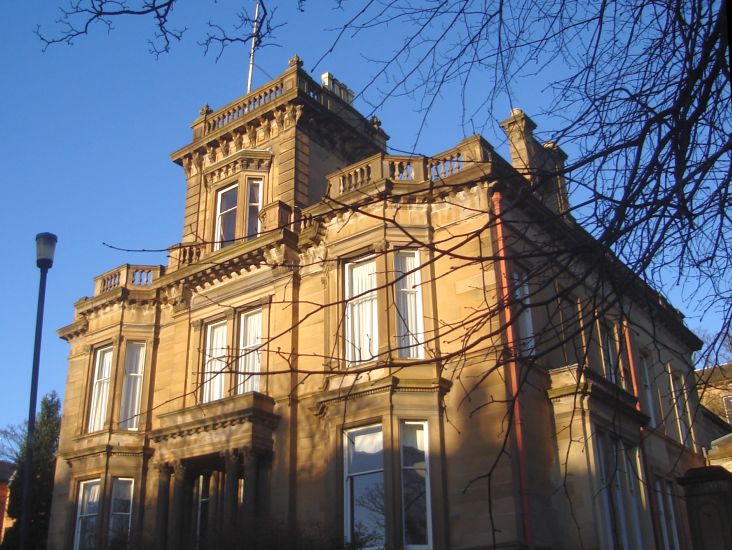 Villa in Kelvinside district of Glasgow