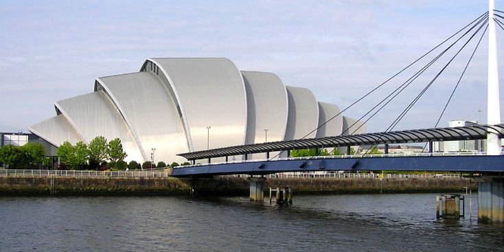 The Armadillo Building on the River Clyde