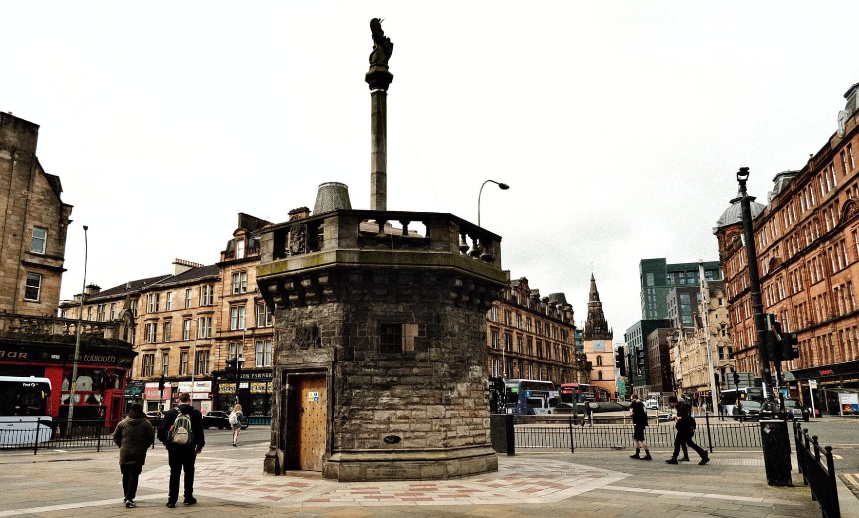 Mercat Cross in Glasgow