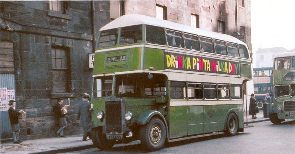 Glasgow Leyland TD5 bus of Scottish Omnibus ( SMT )