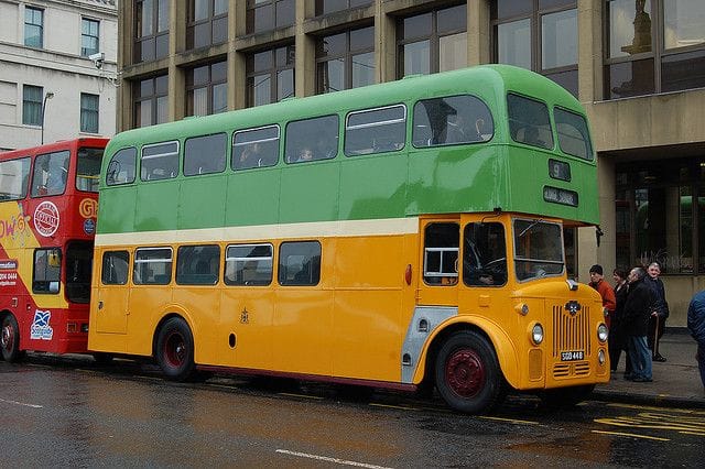 Glasgow Corporation bus
