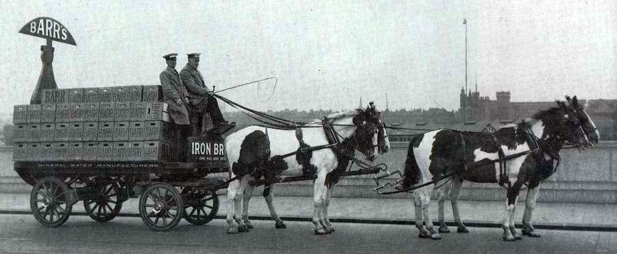 Glasgow: Then - horse wagon 1930