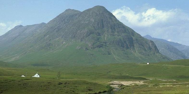 Buachaille Etive Beag ( The Little Shepherd ) in Glencoe from the WestHighland Way