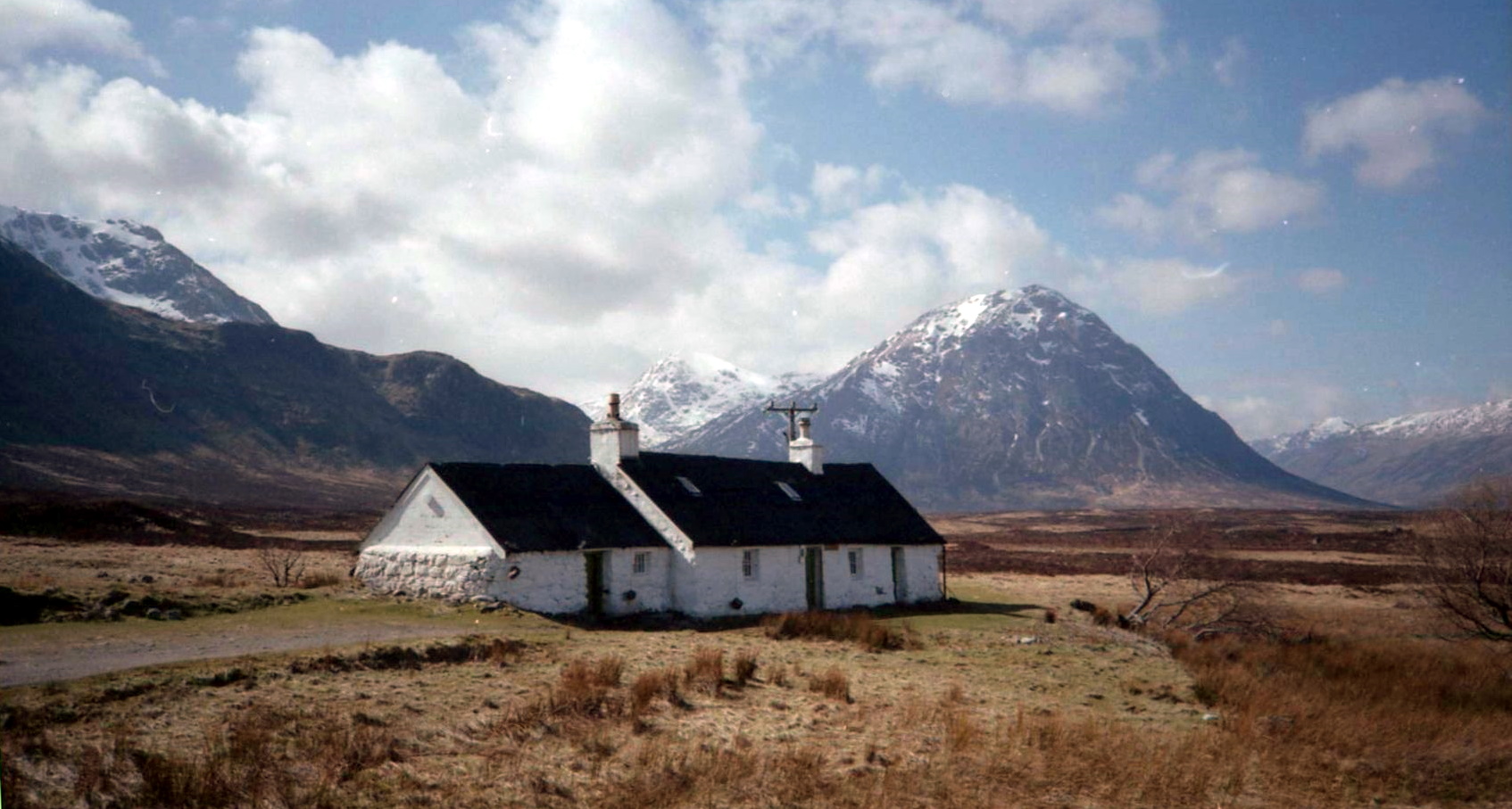 The West Highland Way - Black Rock Cottage and Buachaille Etive Mor