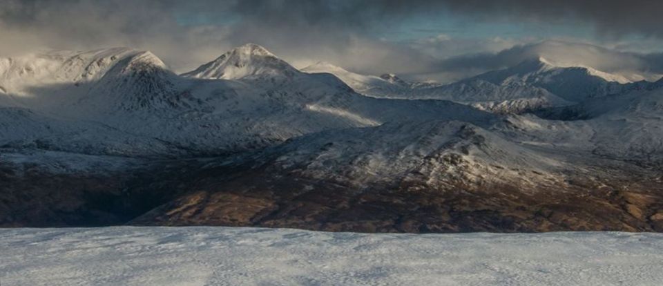 Mamores from Meall a Burraidh
