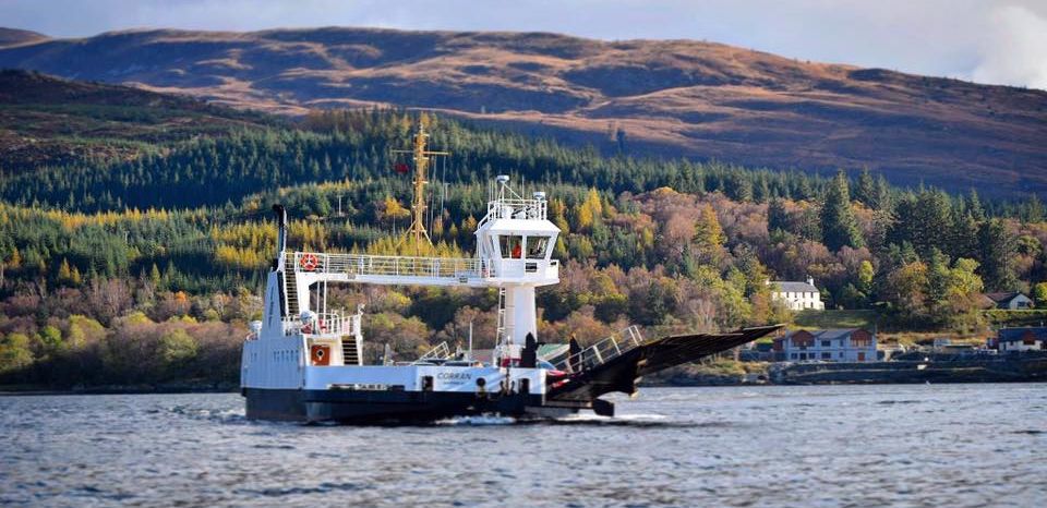 Corran ferry to Ardgour across Loch Linnhe