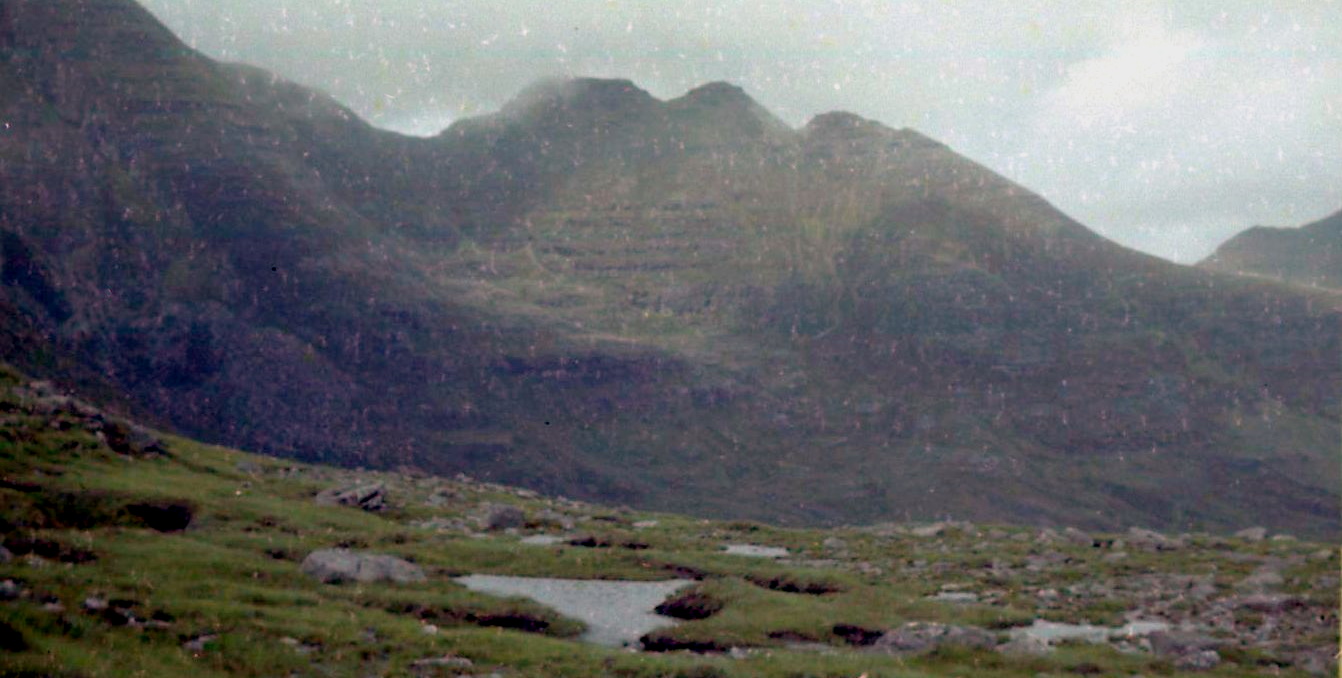 Beinn Alligin in the Torridon Region of the NW Highlands of Scotland