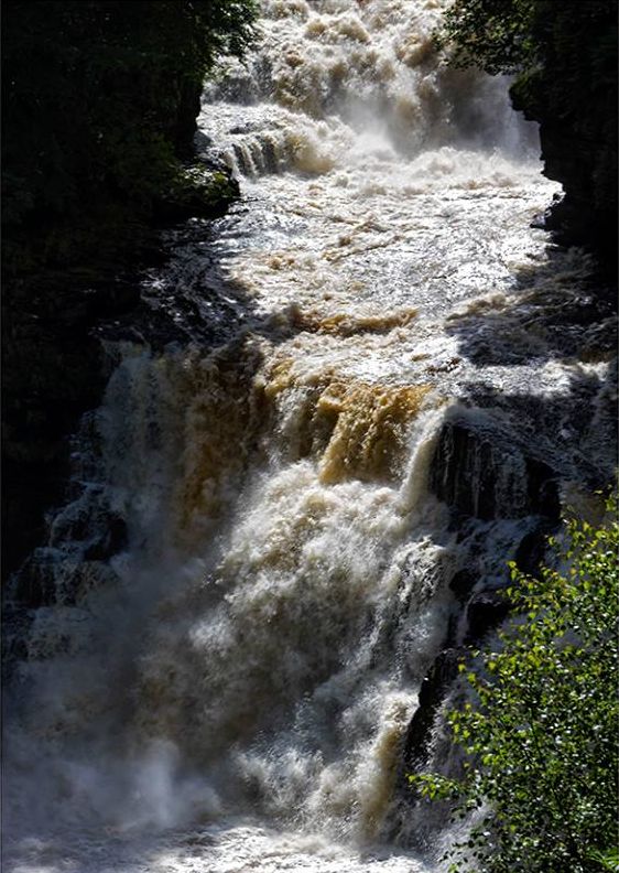 The Falls of Clyde in Scotland