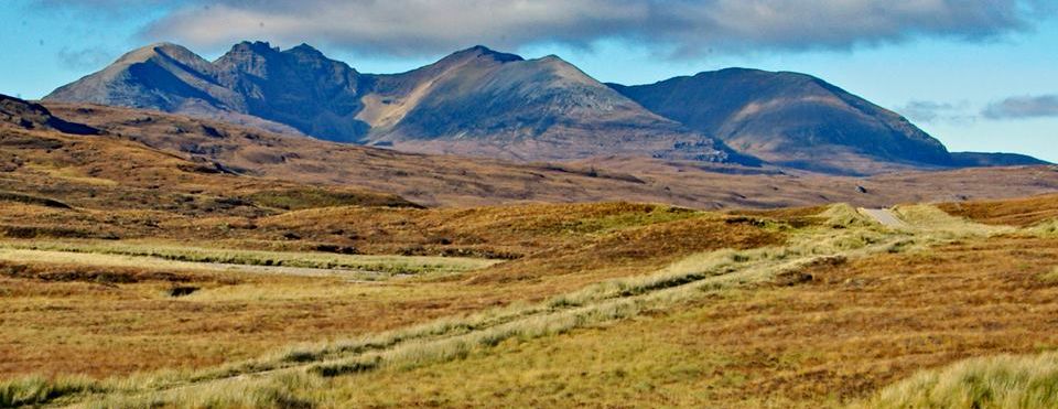An Teallach from "Desolation Road" in the NW Highlands of Scotland