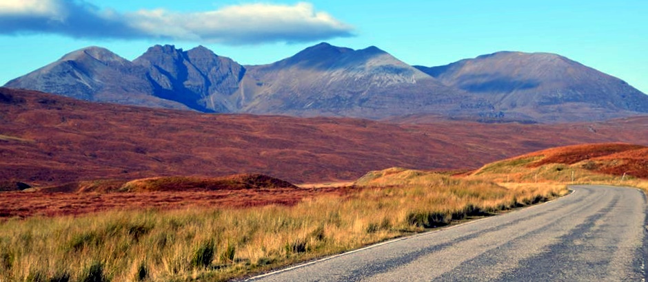 An Teallach from "Desolation Road" in the NW Highlands of Scotland