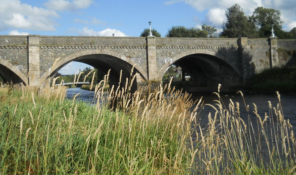 Road Bridge over the River Tweed at Peebles
