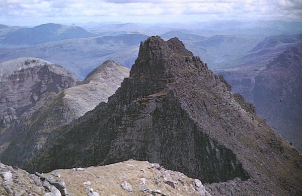 An Teallach from Sgurr Fiona in the NW Highlands of Scotland