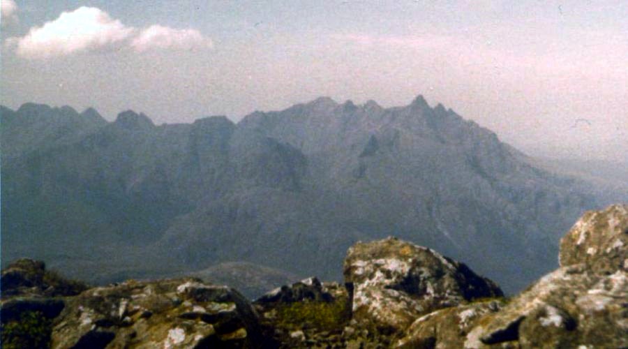 Skye Ridge - Sgurr nan Gillean from Blaven