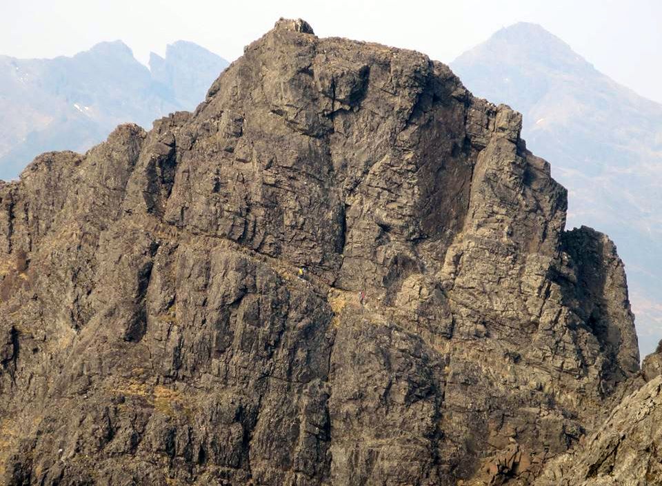 Skye Ridge - Collie's Ledge on Sgurr Mhic Choinnich