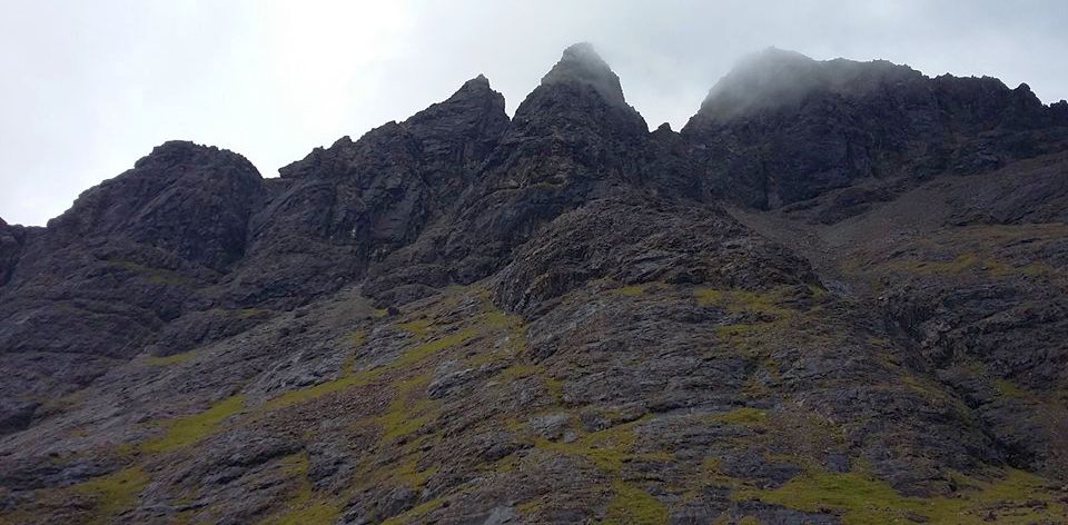 Pinnacle Ridge of Sgur nan Gillean on the Isle of Skye