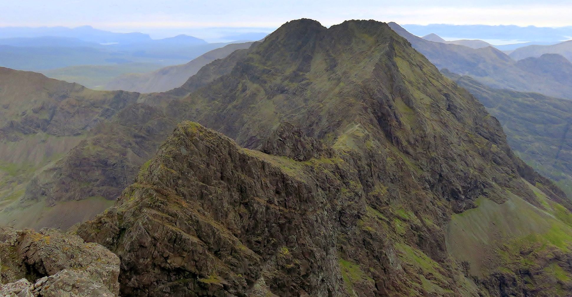 Sgurr Ghreadaidh on the Skye Ridge