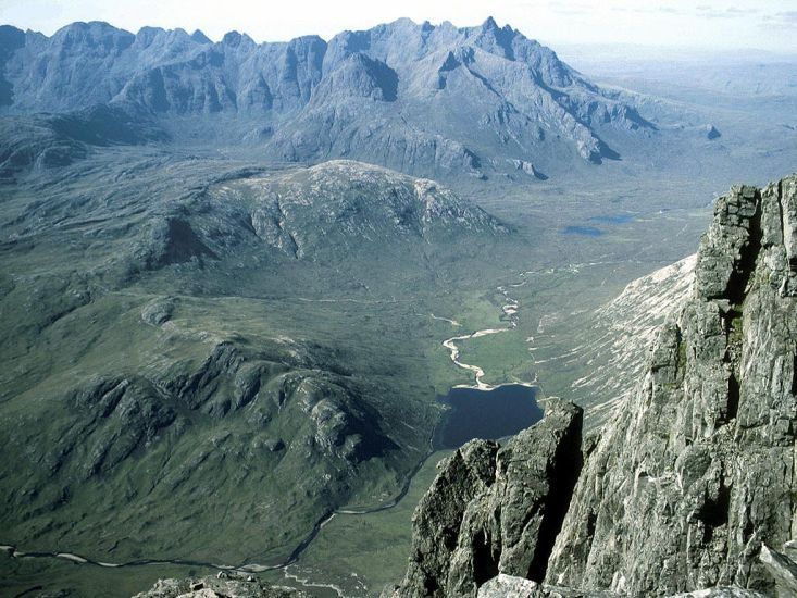 Skye Ridge - Sgurr nan Gillean from Blaven