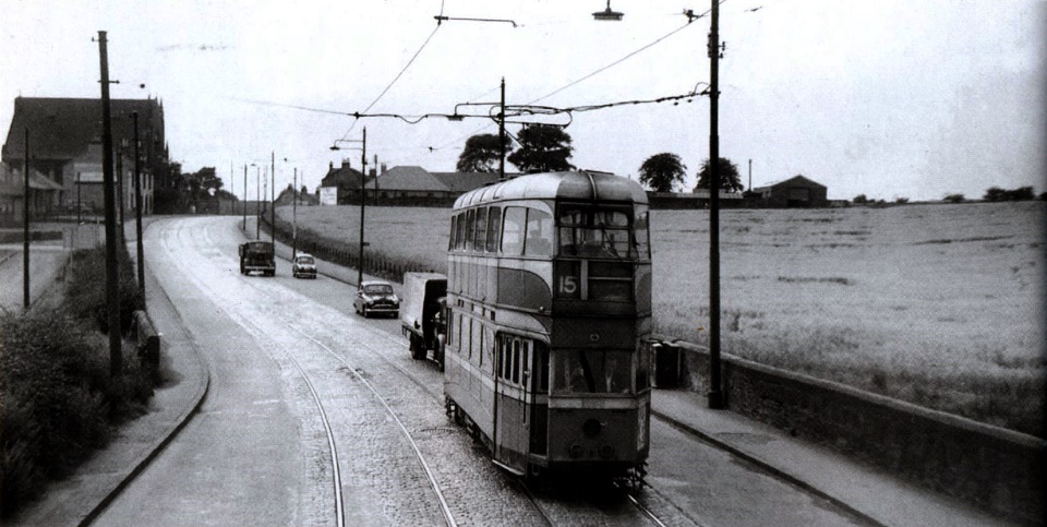 Tram car on Baillieston Road