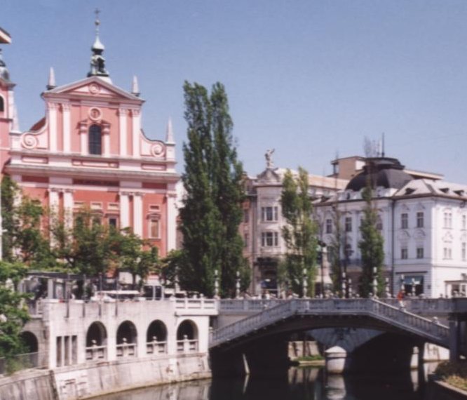 Ljubljana - capital city of Slovenia