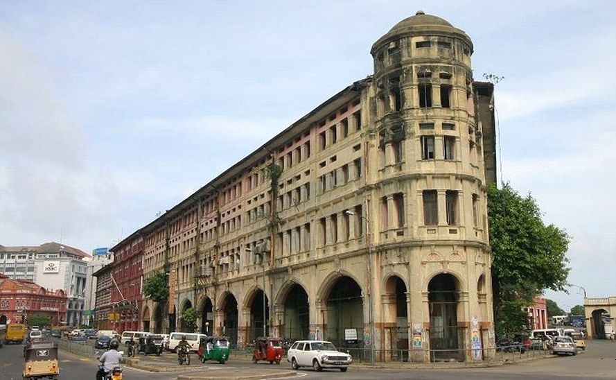 Ghaffoor Building in Main Street of the Fort District in Colombo City, Sri Lanka