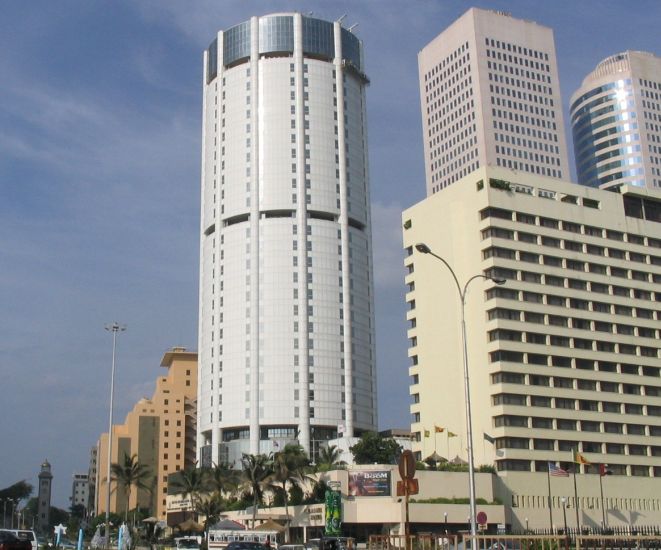 High-Rise Buildings in Colombo City, Sri Lanka