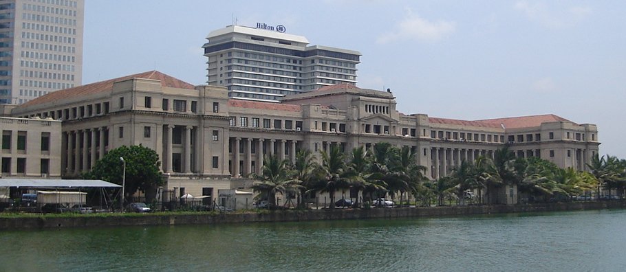President's Residence in Colombo City, Sri Lanka