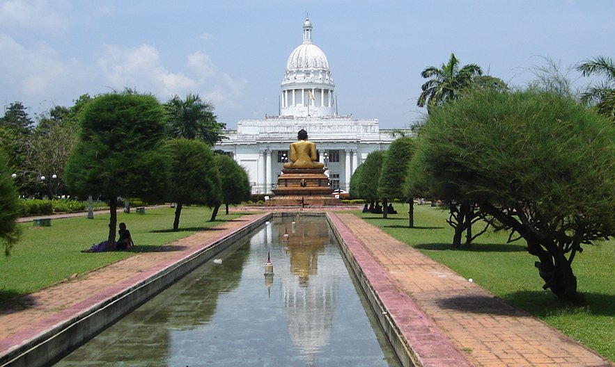 Viharamahadevi Park in Colombo City, Sri Lanka