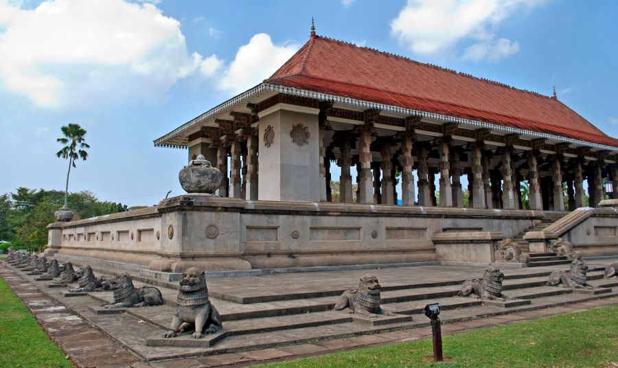 Commemoration Hall in Independence Square in Colombo City, Sri Lanka
