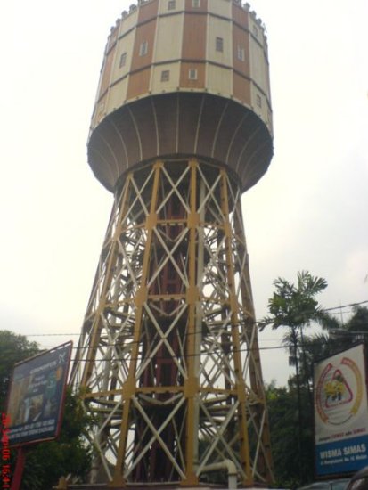 The Tirtanadi Water Tower an Icon in the city of Medan in Northern Sumatra