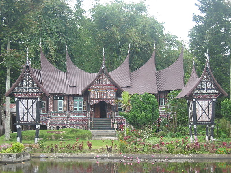 Menangkabau traditional style house