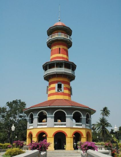 Ho ( Tower ) Withun Thasana ( The Sages Lookout ) at Bang Pa In near Ayutthaya