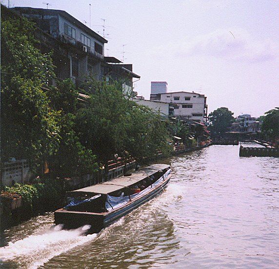 Canal Taxi in Bangkok Khlong