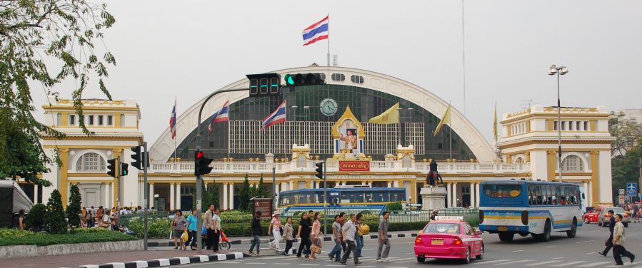 Hua Lamphong, railway station, in Bangkok
