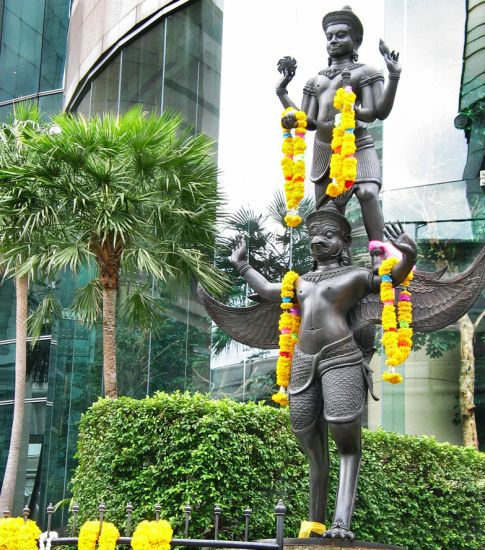 Vishnu Garuda statue in Bangkok