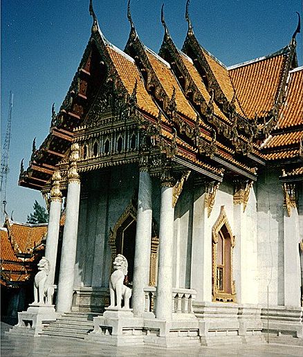 Marble Temple, Wat Benchamabophit, in Bangkok