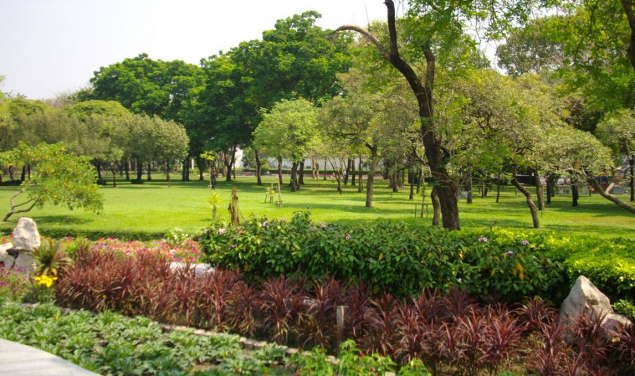 Romaneenart Park - an oasis of tranquility in Bangkok