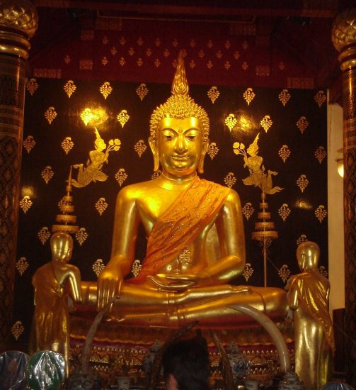 Buddha Image in Wat Phra Si Rattana Mahathat ( Wat Yai )