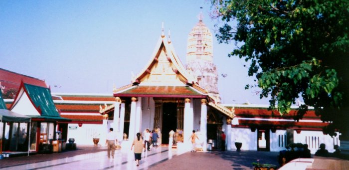 Wat Phra Si Rattana Mahathat in Phitsanulok in Northern Thailand