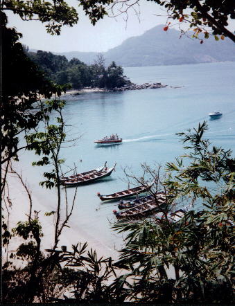 Secluded bay on Ko Phuket